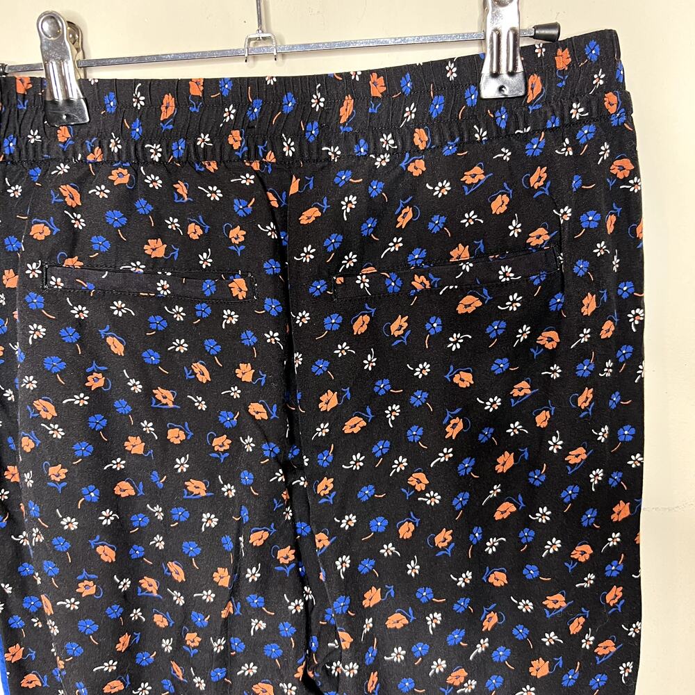 Madewell Prairie Posies Floral Cropped Track Pants Women's Size XS - Picture 7 of 10
